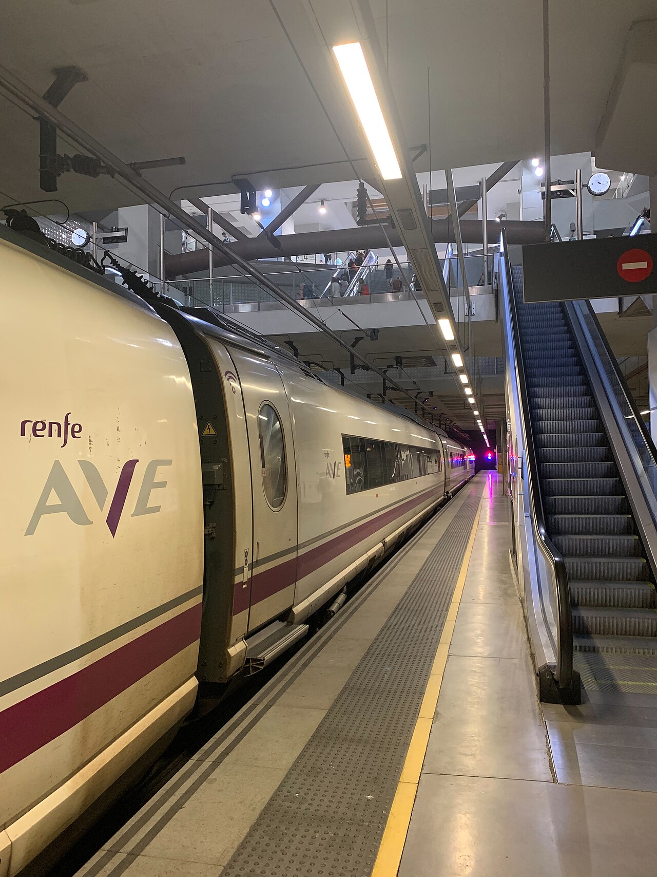 Renfe AVE S103 high-speed train in Spain (file photo, not from the accident)